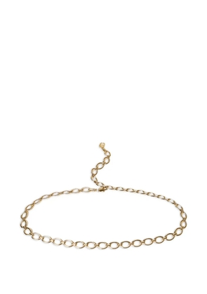 TWINSET oval-link chain belt - Gold