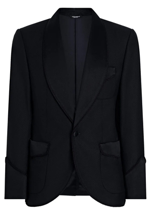 Dolce & Gabbana shawl-lapels blazer - Blue