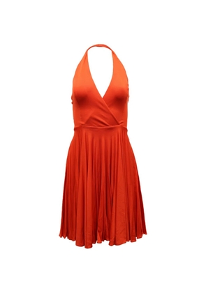 Ralph Lauren Collection halterneck midi dress - Orange