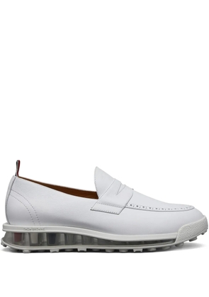 Thom Browne leather loafer sneakers - White
