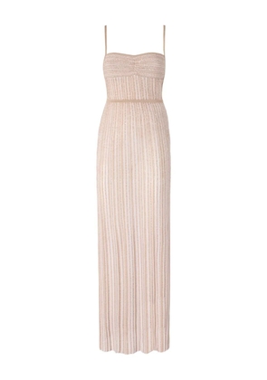 Missoni metallic-threading maxi dress - Neutrals