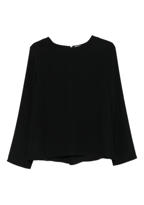 P.A.R.O.S.H. long-sleeve blouse - Black