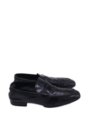 Tod's Vintage penny-strap leather loafers - Black