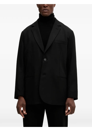 Armani Exchange single-breasted blazer - Black