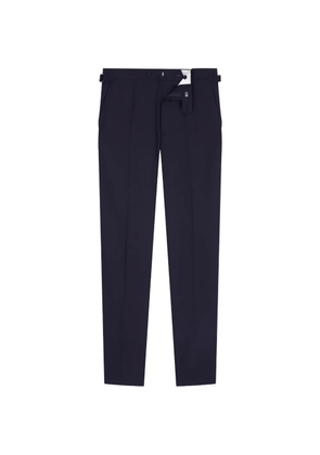 FURSAC wool straight-leg trousers - Blue