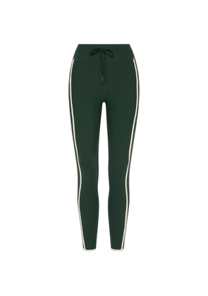The Upside Santa Fe stripe-detail leggings - Green