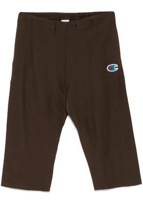 Undercover logo patch trousers - Brown