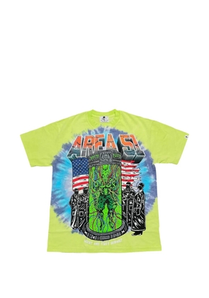 Warren Lotas tie-dye short-sleeve T-shirt - Green