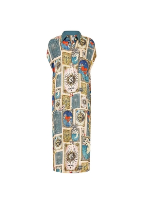 Camilla My Lucky Stars shirt dress - Neutrals