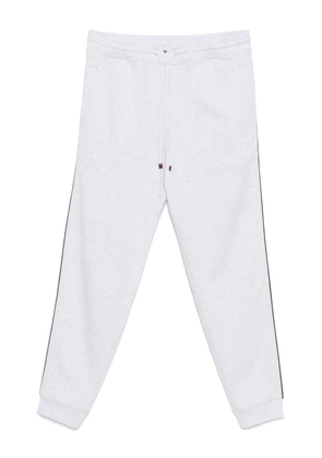 Brunello Cucinelli ribbed track pants - Grey