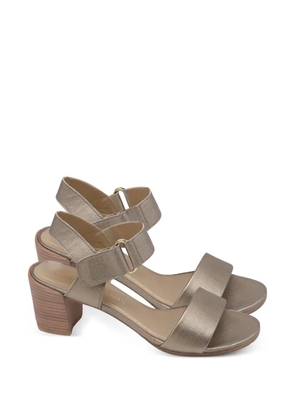 Stuart Weitzman ankle-strap block-heel sandals - Gold