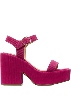 Gabriela Hearst 110mm Iman platform sandals - Pink