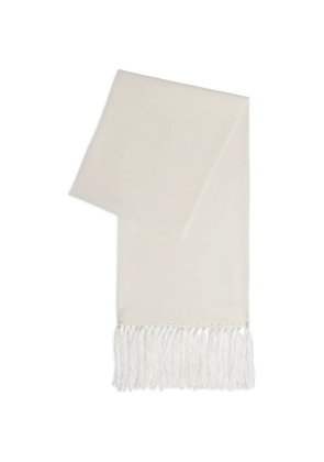 FURSAC fringed scarf - Neutrals