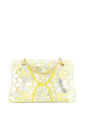 Giambattista Valli mini Airbag embellished cross body bag - Yellow