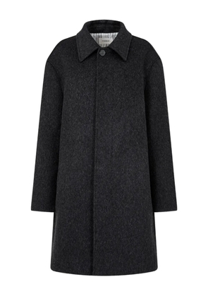 TOMBOY concealed-button coat - Grey