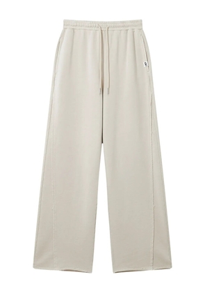 Mini Cream drawstring trousers - Neutrals