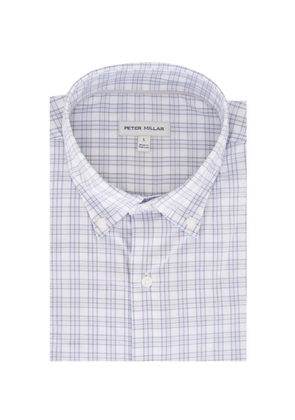 Peter Millar checked shirt - White