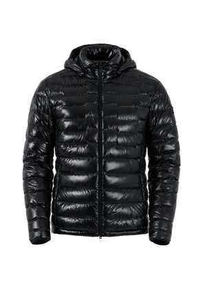 HUGO hooded zip-up jacket - Black