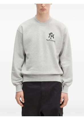 Aries logo-print sweatshirt - Grey