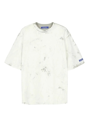 A-COLD-WALL* marble-effect cotton T-shirt - White