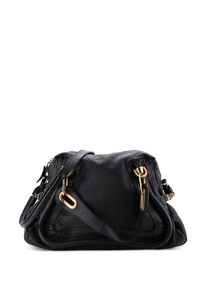 Chloé Pre-Owned Paraty Top Handle Bag Leather Medium satchel - Black