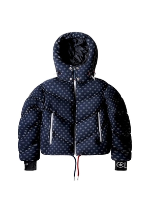 MALIBU Ditsy puffer jacket - Blue