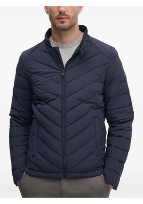 GUESS USA quilted zip-up padded jacket - Blue