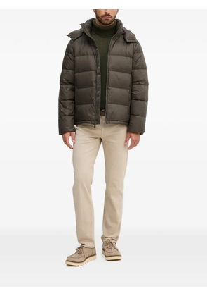 GUESS USA logo-patch chinos - Neutrals