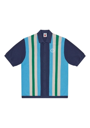 ICECREAM striped polo shirt - Blue