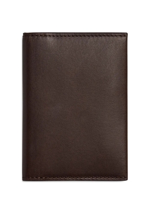 Shinola Folded Card Holder wallet - Brown