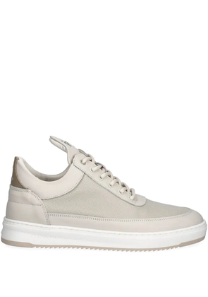 Filling Pieces leather hi-top sneakers - Neutrals
