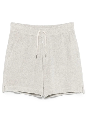 TOM FORD piped-trim track shorts - Grey