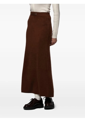 MAX ET MOI Joy midi skirt - Brown