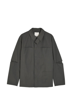 YMC point-collar shirt jacket - Grey