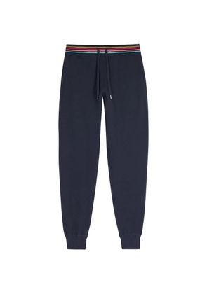 Paul Smith striped-trim track pants - Blue
