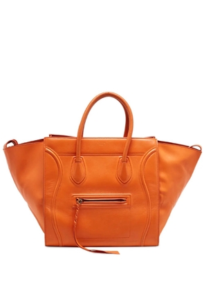 Celine Pre-Owned medium Phantom leather tote bag - Orange