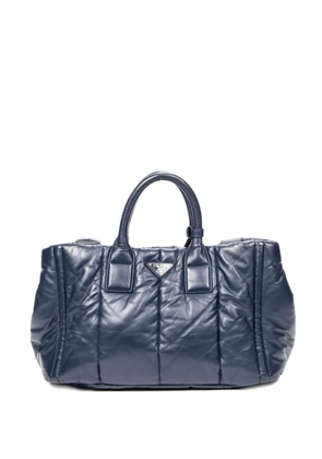 Prada Pre-Owned large Bomber tote bag - Blue