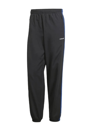 adidas three-stripe trackpants - Black