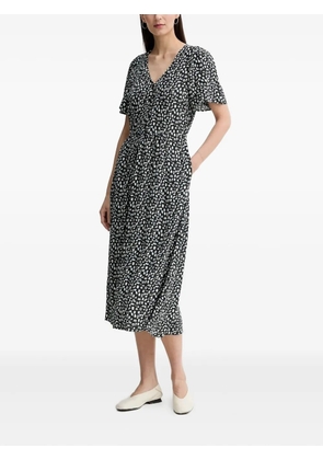 Marc O'Polo button-front print dress - Black