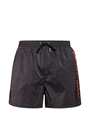 DSQUARED2 print beach shorts - Black