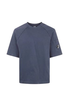 C.P. Company patch~-pocket T-shirt - Blue