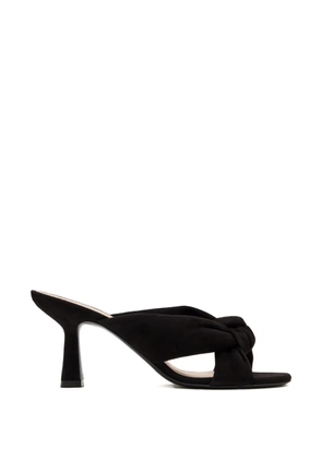 Stuart Weitzman knotted-upper heeled sandals - Black