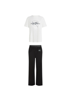 Karl Lagerfeld Ikon-print pyjamas - White