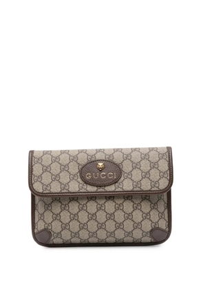 Gucci Pre-Owned 2016-2024 GG Supreme Web Neo Vintage belt bag - Brown