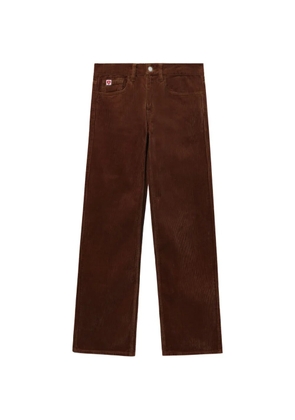 A BATHING APE® PU corduroy trousers - Brown