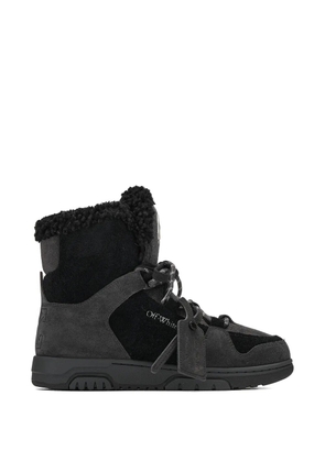 Off-White panelled boots - Grey