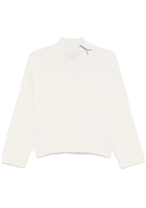 Brunello Cucinelli cashmere sweater - White