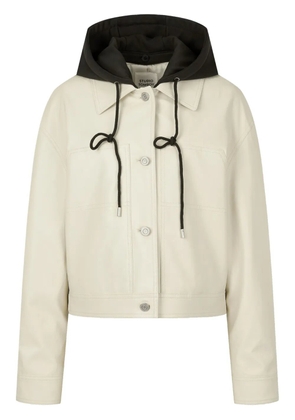 TOMBOY detachable-hood jacket - White