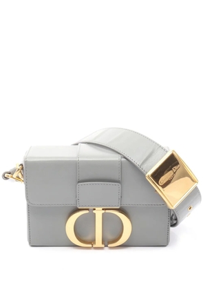 Christian Dior Pre-Owned 2021-2025 Leather 30 Montaigne Box Bag crossbody bag - Blue