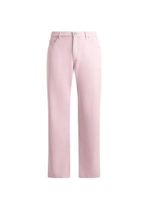 ETRO cotton straight-leg jeans - Pink